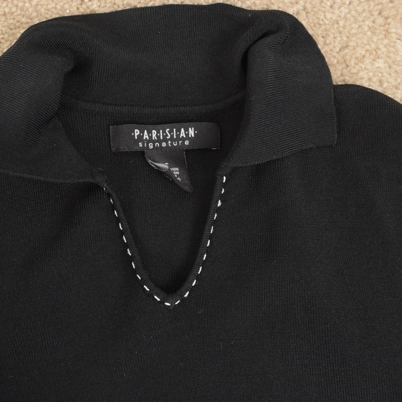 END OF YEAR SALE -Parisian Signature Black Work/ Play Top (Small) - Picture 7 of 7